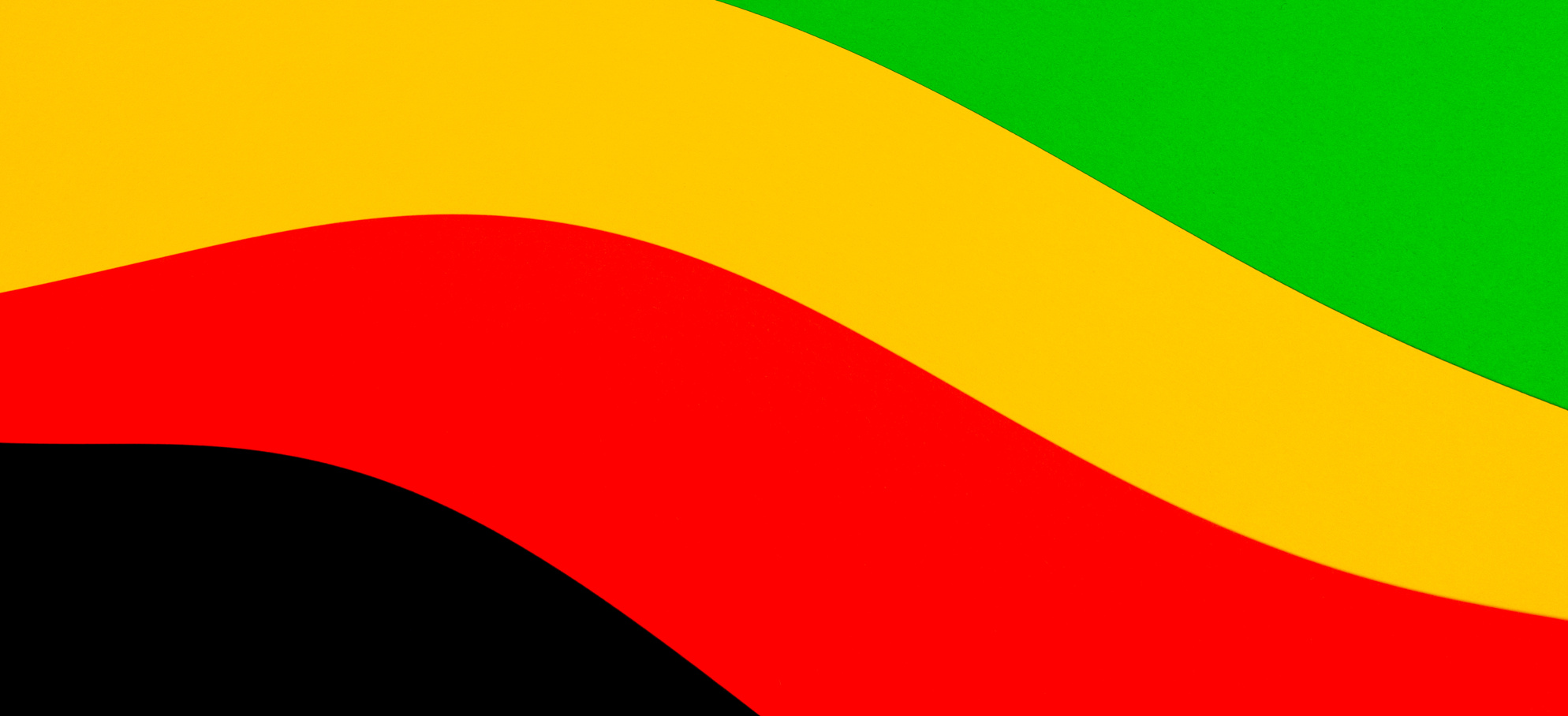 Abstract Black, Red, Yellow, and Green Color Background